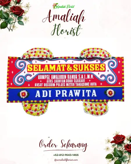 Papan Bunga Ucapan Selamat Gunung Jati